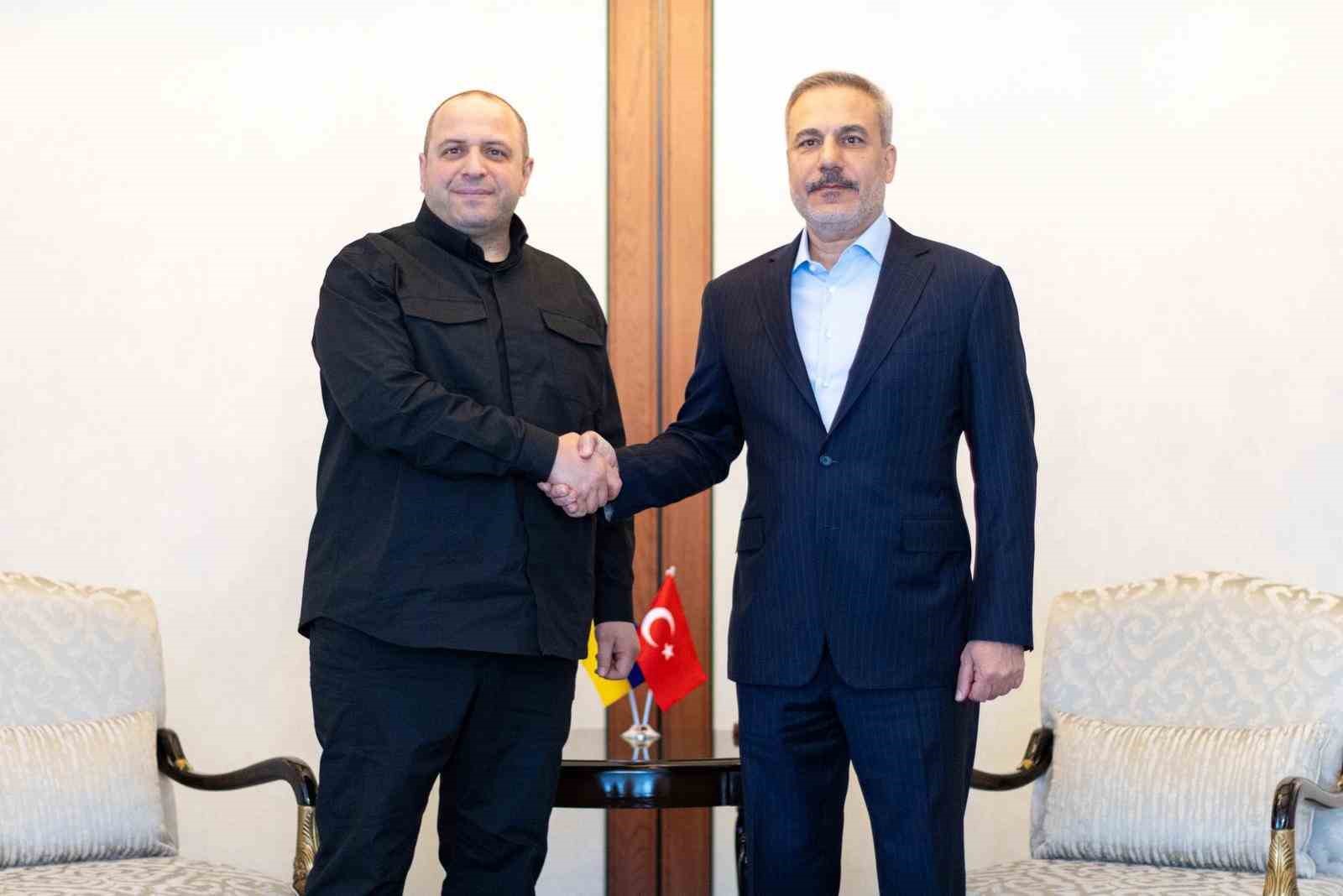disisleri bakani fidan ukrayna milli guvenlik ve savunma konseyi sekreteri umerov ile gorustu 1 eevfh3Ye