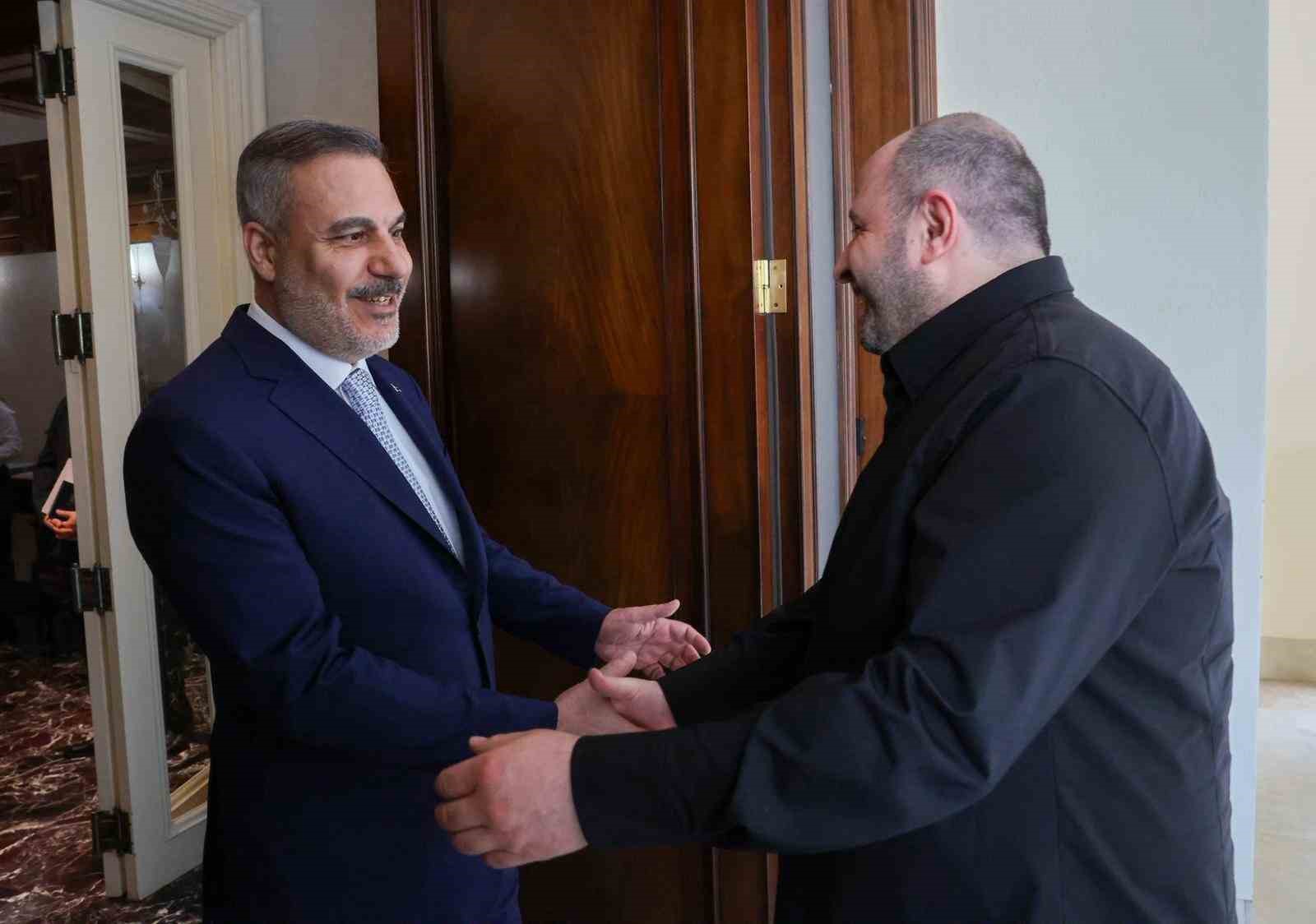 disisleri bakani fidan ukrayna ulusal guvenlik ve savunma konseyi sekreteri umerov ile gorustu 1