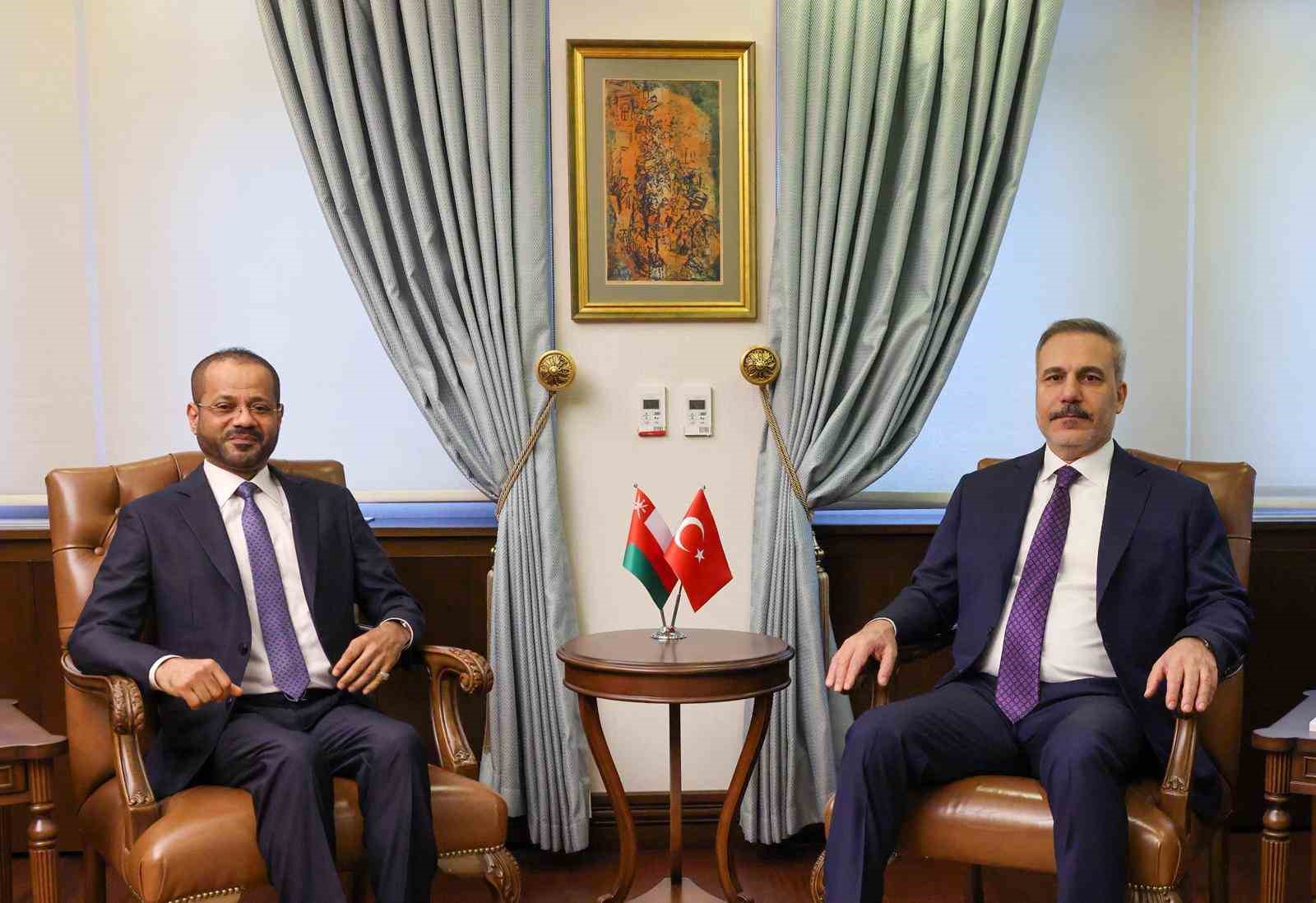 disisleri bakani fidan umman sultanligi disisleri bakani al busaidi ile araya geldi 2