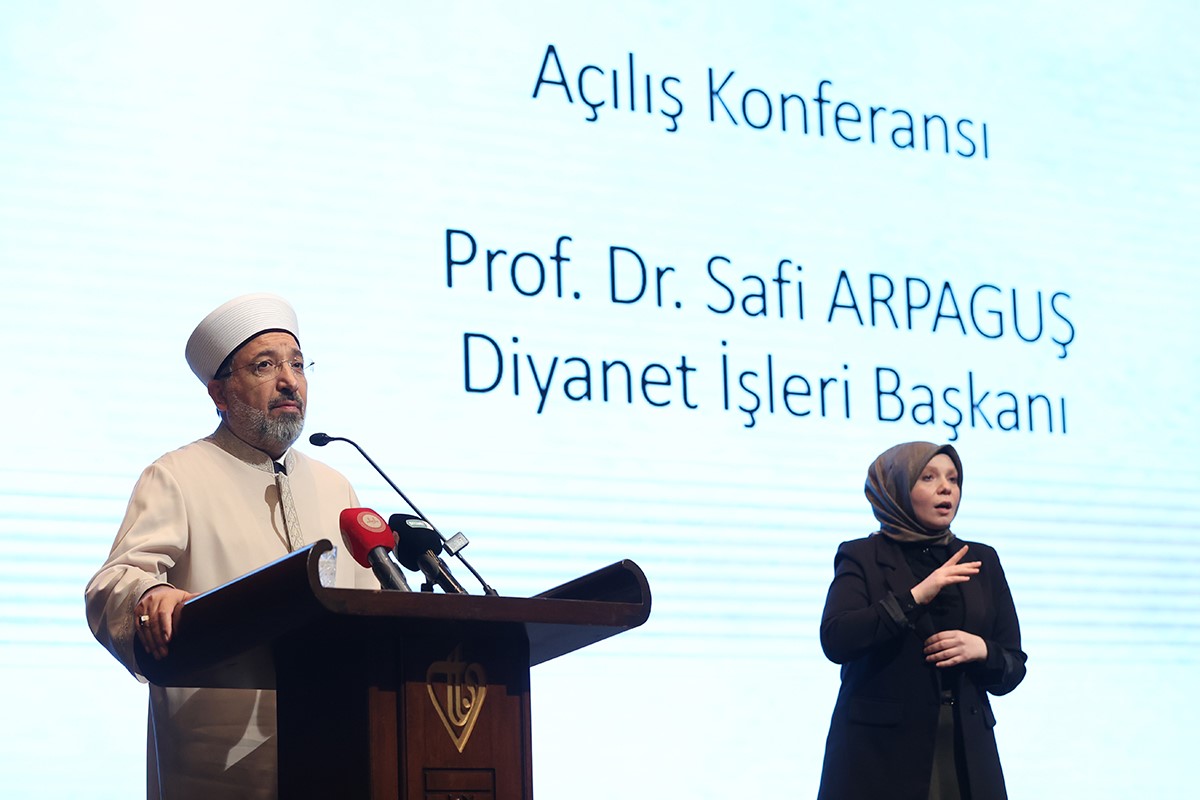 diyanet isleri baskani arpagus bizlere dusen karsilastiklari zorluklari asabilmeleri icin engelli kardeslerimize destek olmaktir 4ige9win