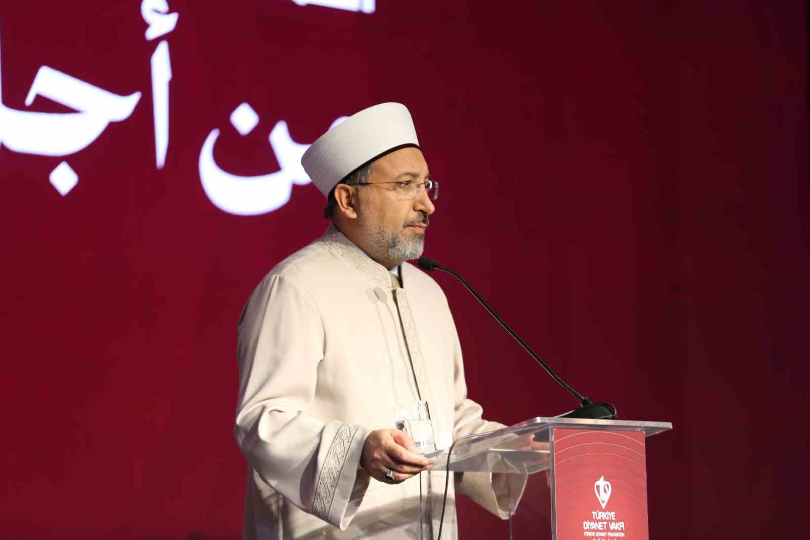 Diyanet İşleri Başkanı Arpaguş: "Bu zulme karşı sessiz kalmak gelecek nesillerin vicdanında kapanmaz yaralar açacaktır" 7 diyanet isleri baskani arpagus bu zulme karsi sessiz kalmak gelecek nesillerin vicdaninda kapanmaz yaralar 9zkJCuzn