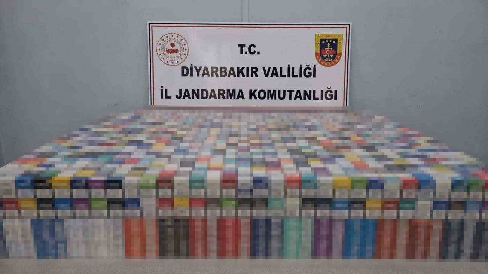 diyarbakirda 40 bin paket kacak sigara ele gecirildi 0 PPmA16GS