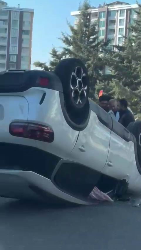 Diyarbakır’da araç takla attı: 1 yaralı 4 diyarbakirda arac takla atti 1 yarali 0 Rfm6QK2d
