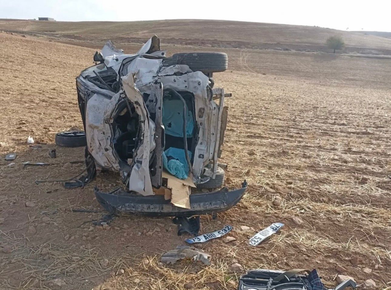 diyarbakirda trafik kazasi 1 olu 3 yarali 1