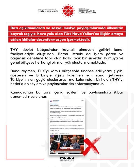 dmmden thyye iliskin iddialara aciklama 0 y69f96YF