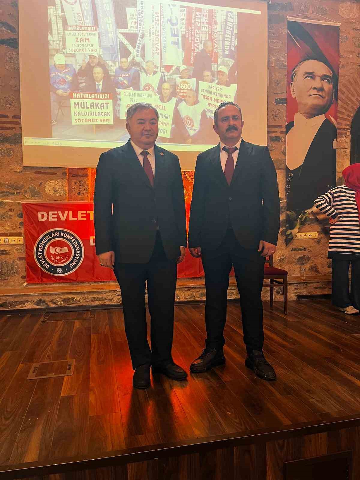 dms genel baskani cengiz memurlar yoksulluk sinirinin altinda yasiyor bu gidisata dur demek zorundayiz vSJKmyya