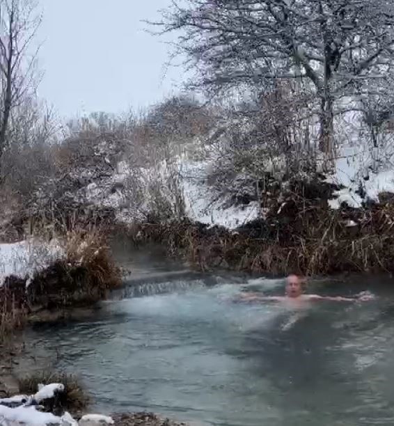 dondurucu soguga aldiris etmeden akarsuya girdi 3