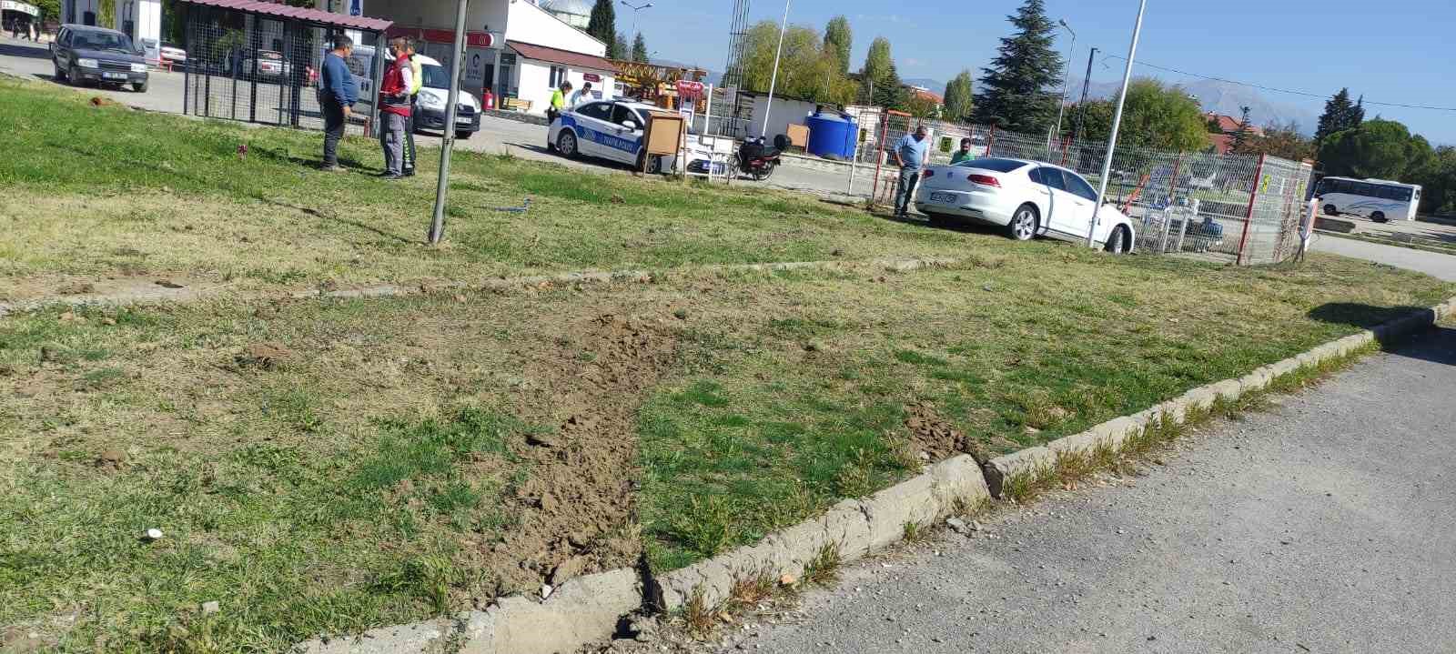 duvara carpan ehliyetsiz soforun planini guvenlik kamerasi bozdu 1