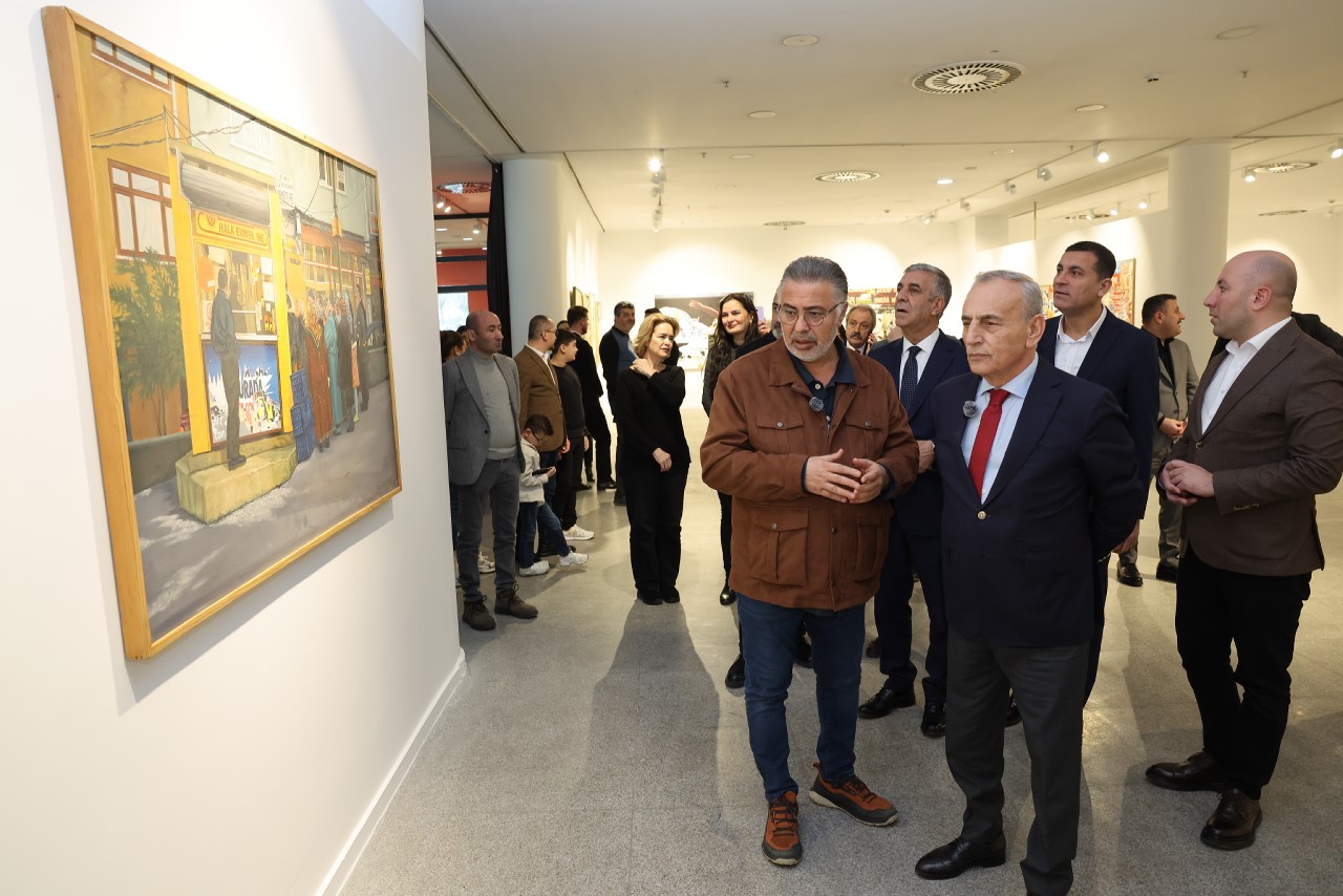 duvarlar sergisi kucukcekmecede sanatseverlerle bulustu 1