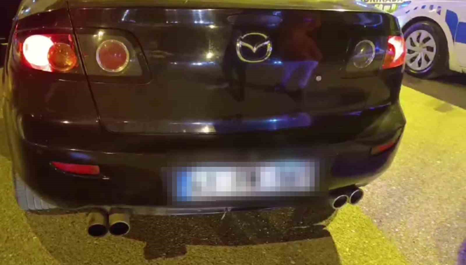 duzcede abart egzoz ve ses sistemi ile cevreyi rahatsiz eden 116 surucuye ceza 2 JpZlViPn