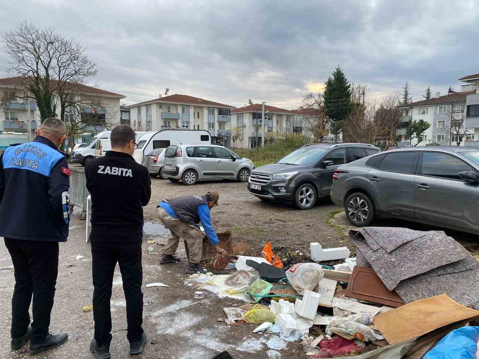 duzcede cevreyi kirletene ceza ve temizlik 1