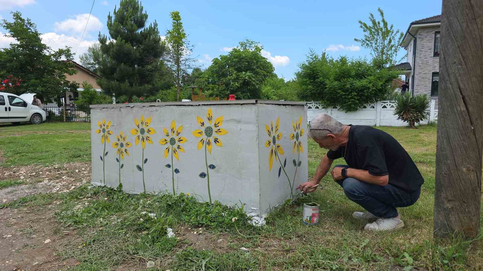 duzcede gonullu sanatcinin fircasi koye estetik katti 3 vi4NrMpX