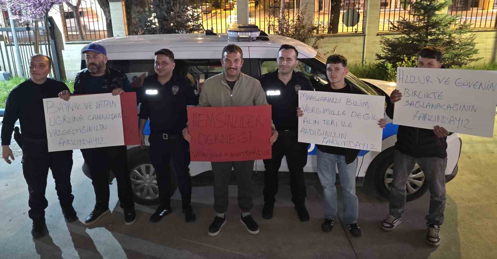 duzcede polislere anlamli surpriz iyi ki varsiniz 1 dVOWSVnD