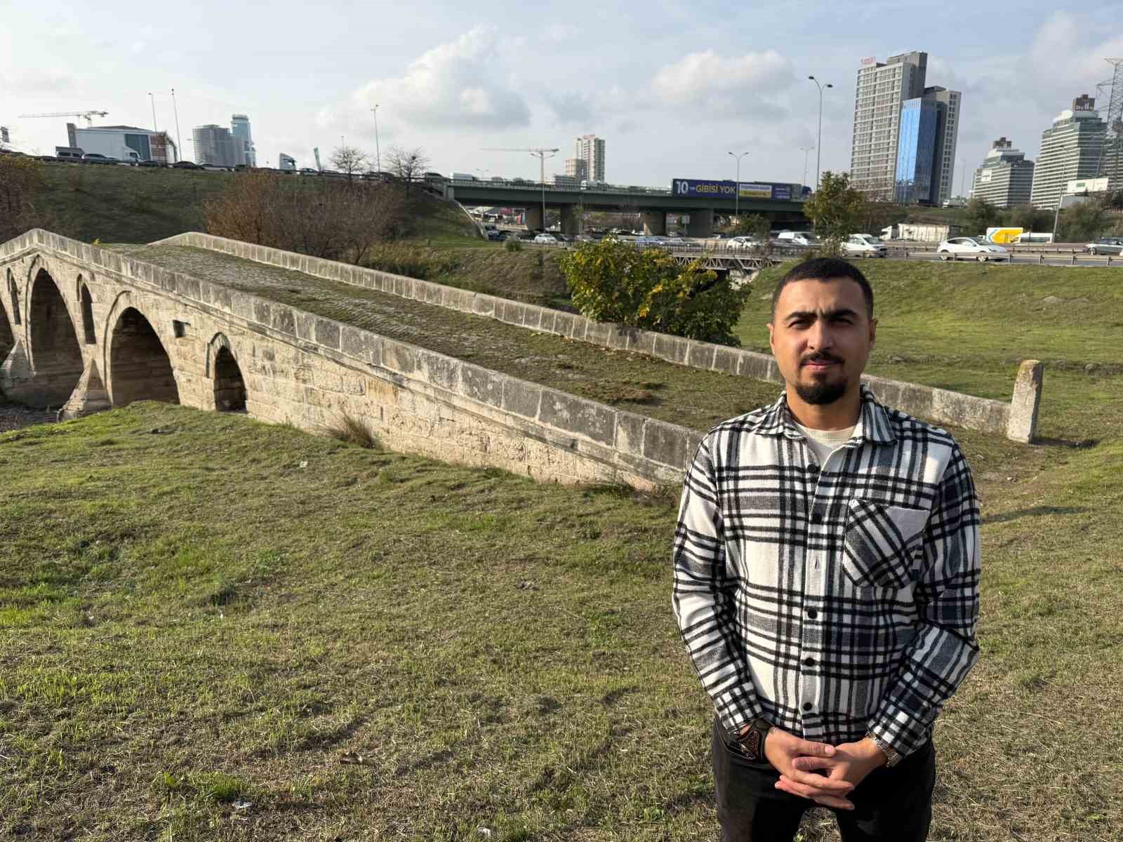 e 5in yaninda cukura terk edildi 470 yillik haramidere koprusu icler acisi halde 2 jEszUPO7