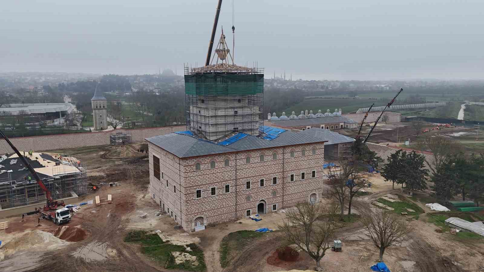 ecdat mirasi edirne sarayinda calismalarin yarisi tamamlandi 1 iuEcgUli