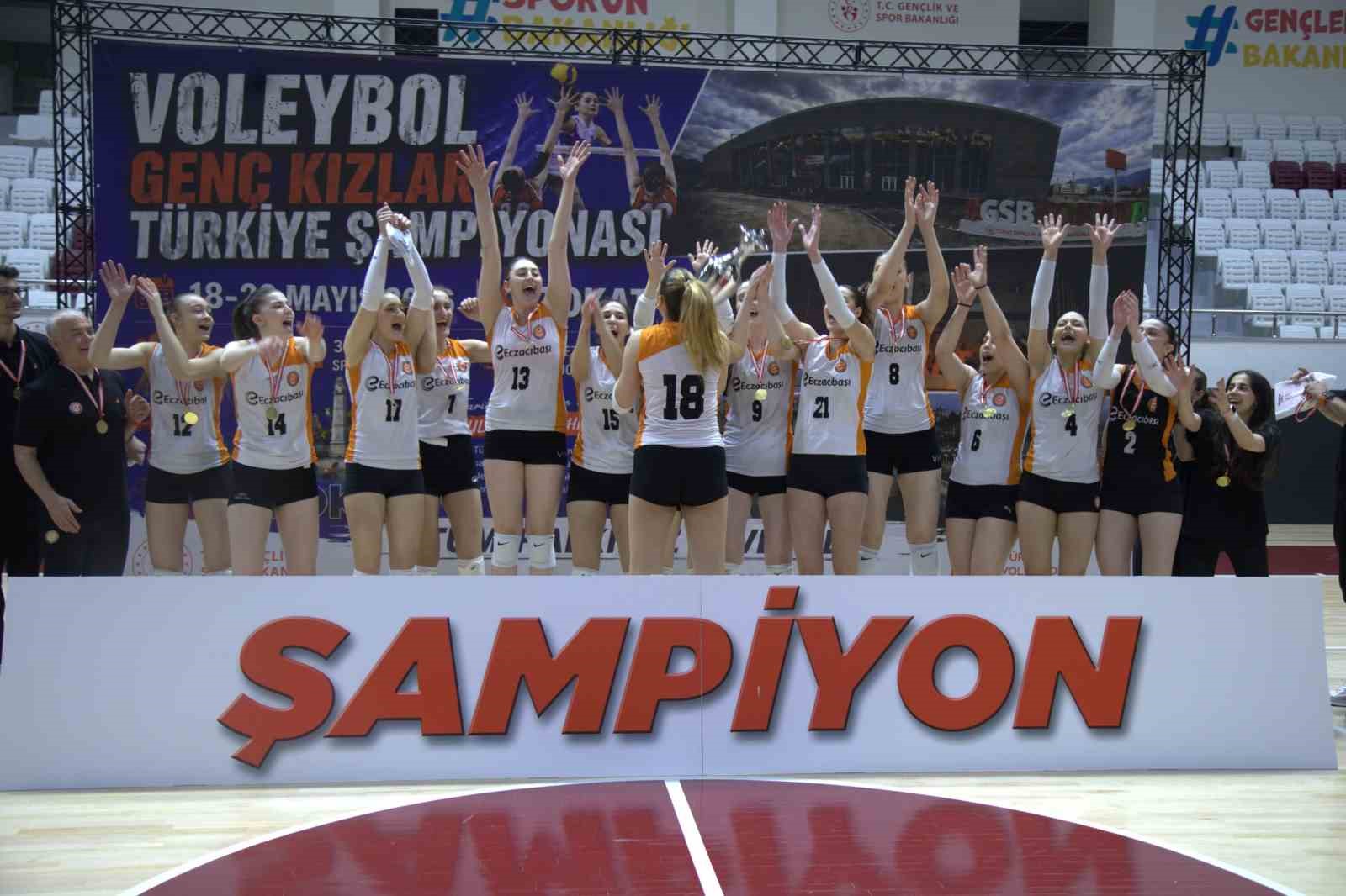 eczacibasi genc kiz takimi turkiye sampiyonu oldu 0