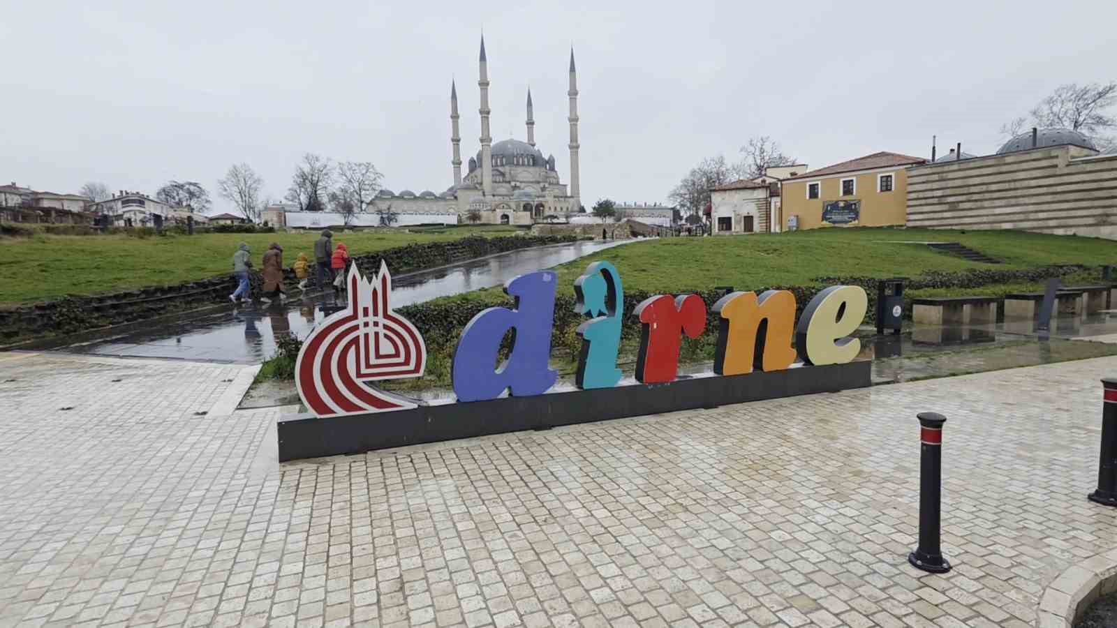 edirne gune yagmurla uyandi 1