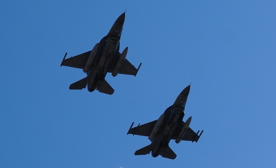 edirne semalarinda f 16 ve akincidan prova ucusu 0 yb97A76Q