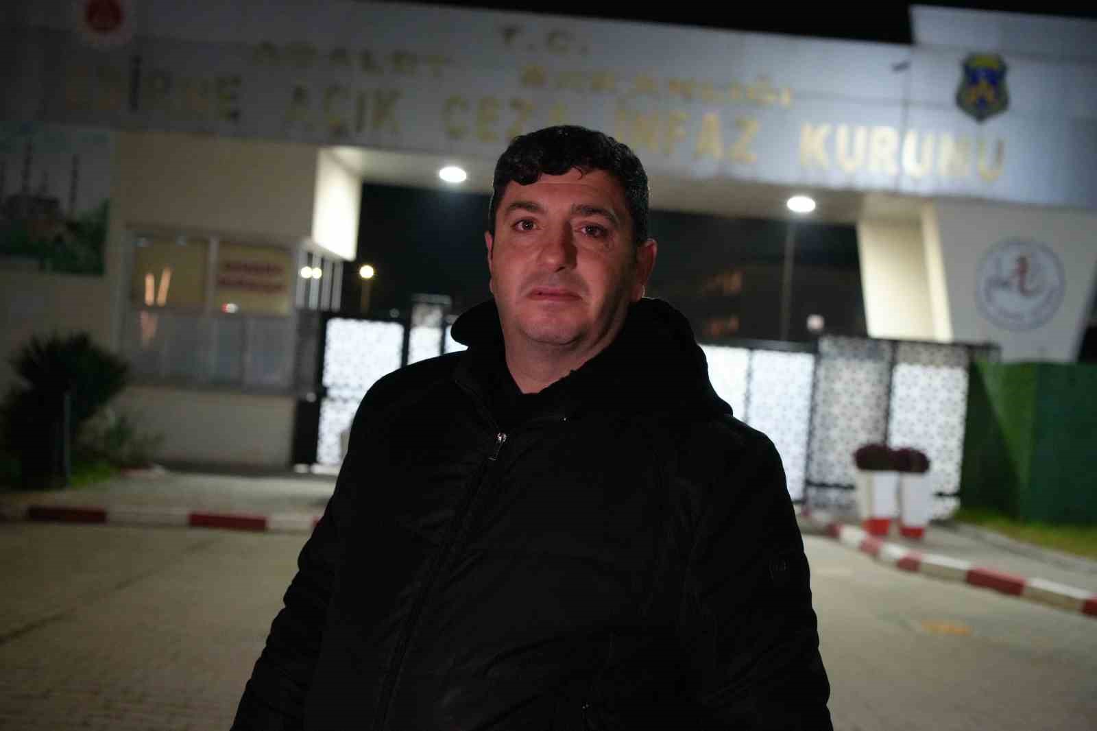 edirnede 12 yil sonra tahliye olan mahk m mutluluk gozyaslari doktu 2