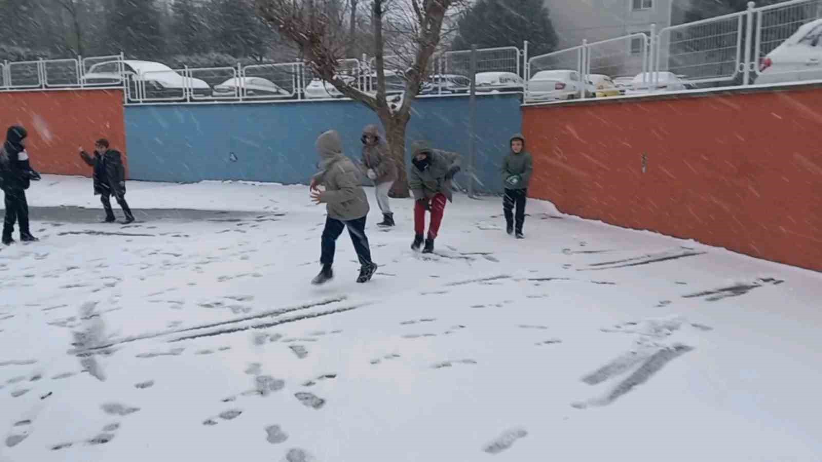 edirnede cocuklarin kar sevinci 0 tXbV7ZUN