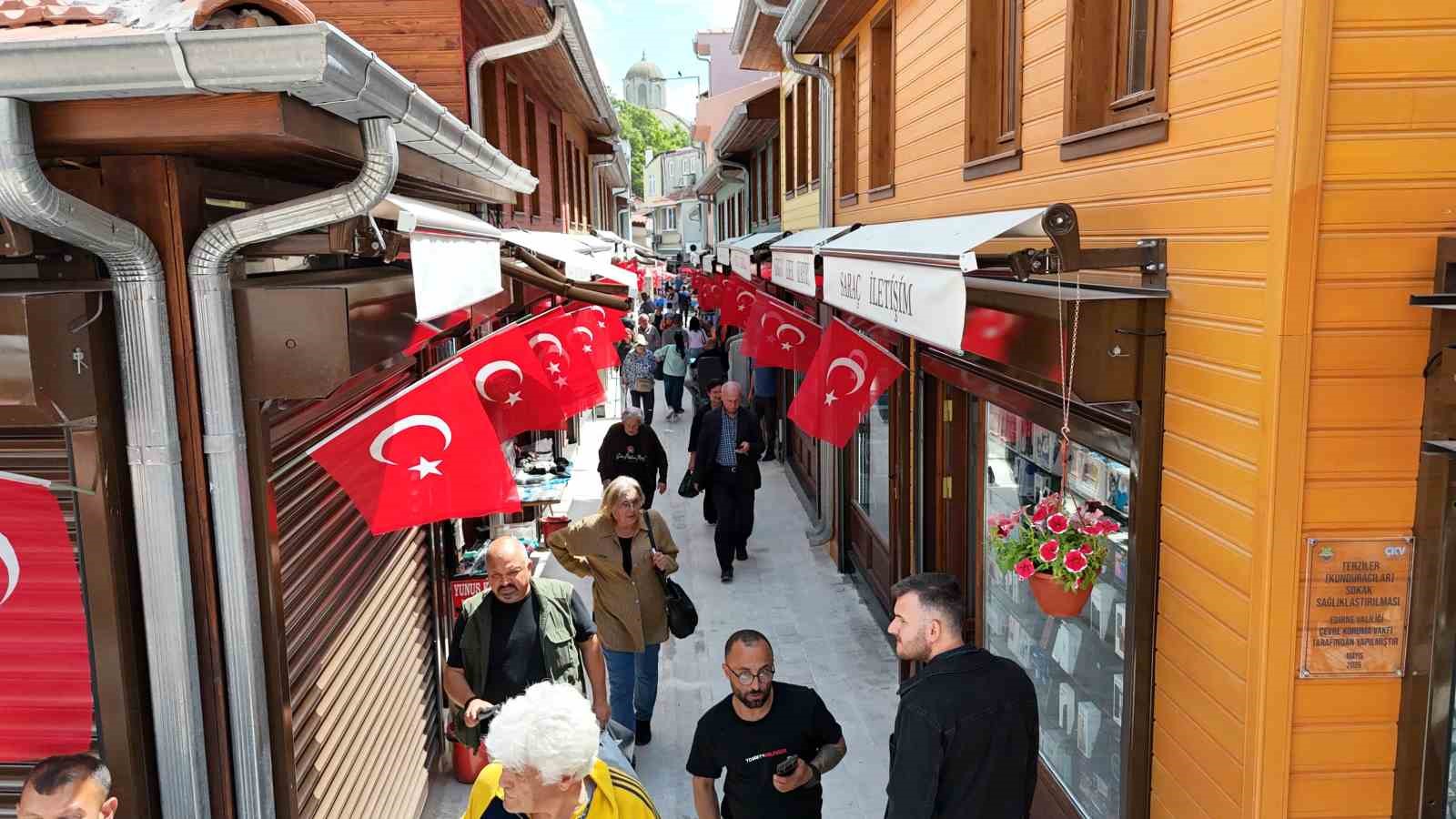 Edirne’de ’Dar Çarşı’ya tarihi dokunuş: 52 dükkan yenilendi 5 edirnede dar carsiya tarihi dokunus 52 dukkan yenilendi 1 KanYnrZu