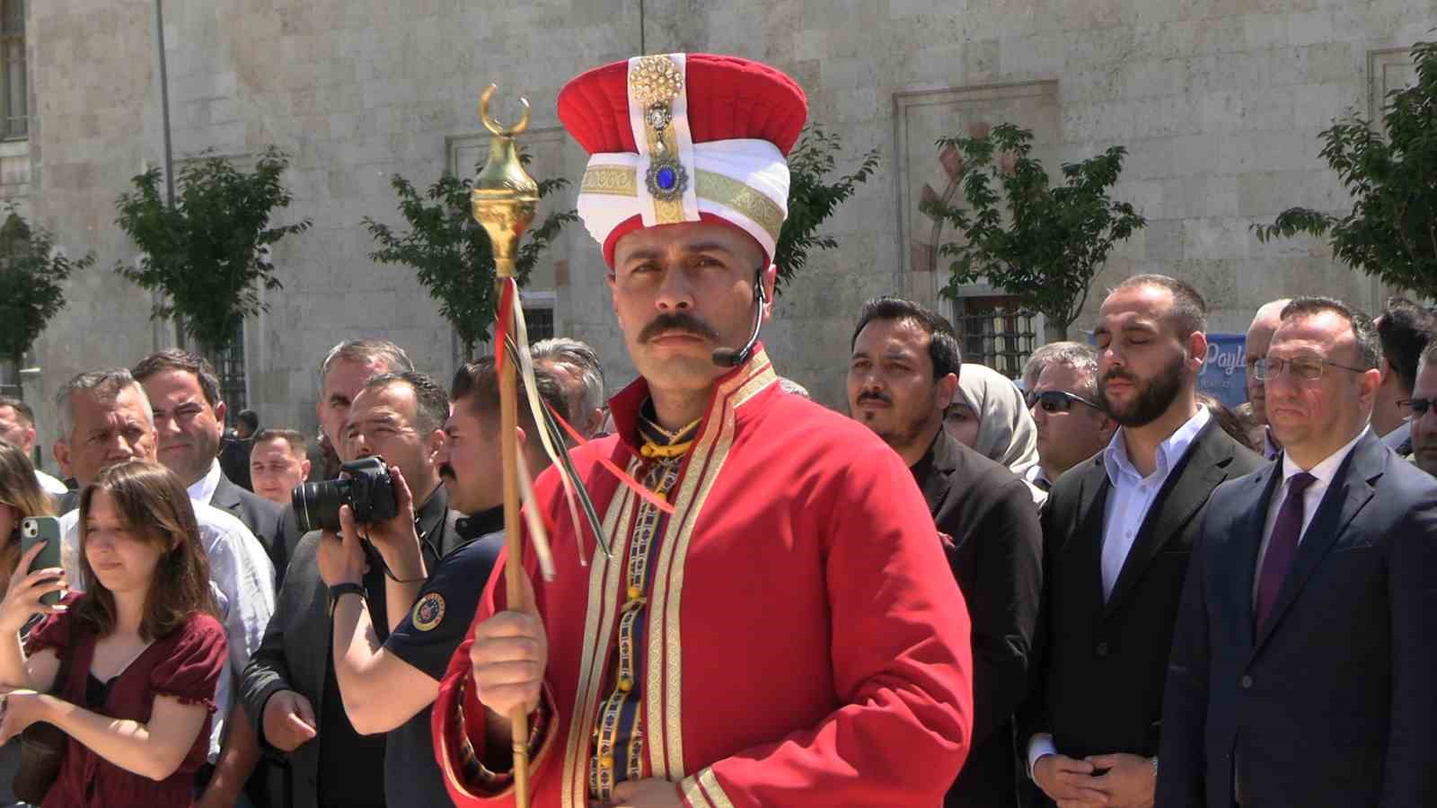 edirnede fetih coskusu selimiye meydaninda mehteran konseri duzenlendi 4