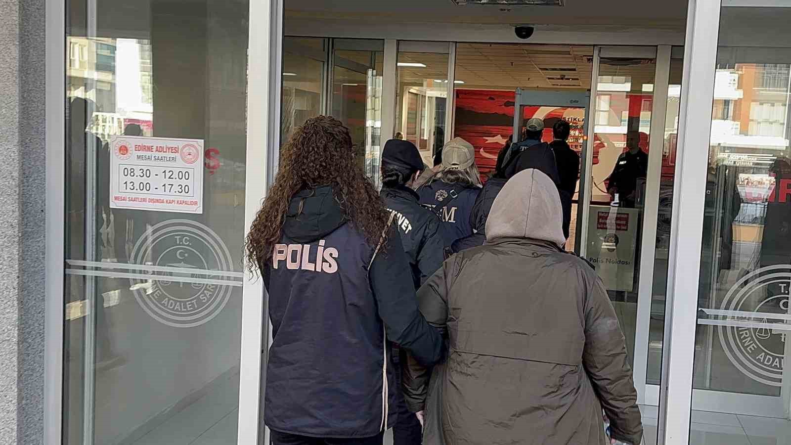 edirnede fetoden gozaltina alinan 6 supheli adliyeye sevk edildi 2 ymm2VsV5