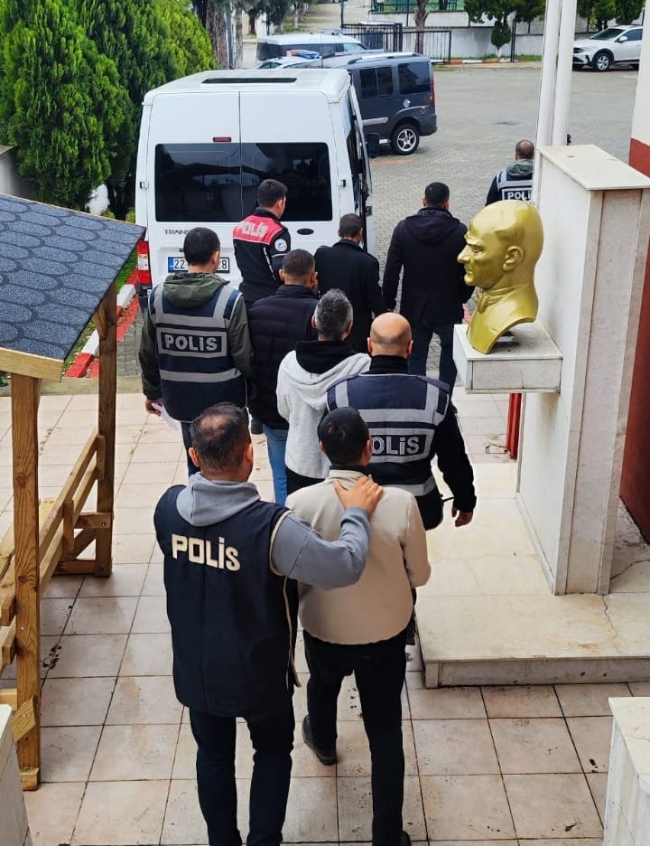 edirnede hapis cezasi ile aranan 5 kisi yakalandi 1