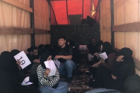 Siverek’te işçi minibüsü koyun sürüsüne daldı: 25 koyun telef oldu 1 thumbnail