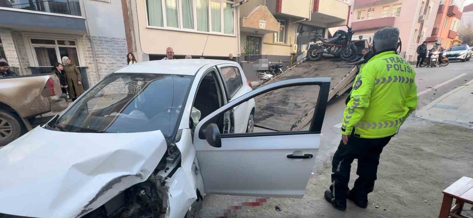 edirnede motosiklet surucusunun hayatini kaybettigi feci kaza kamerada 2 7lCbCzB4