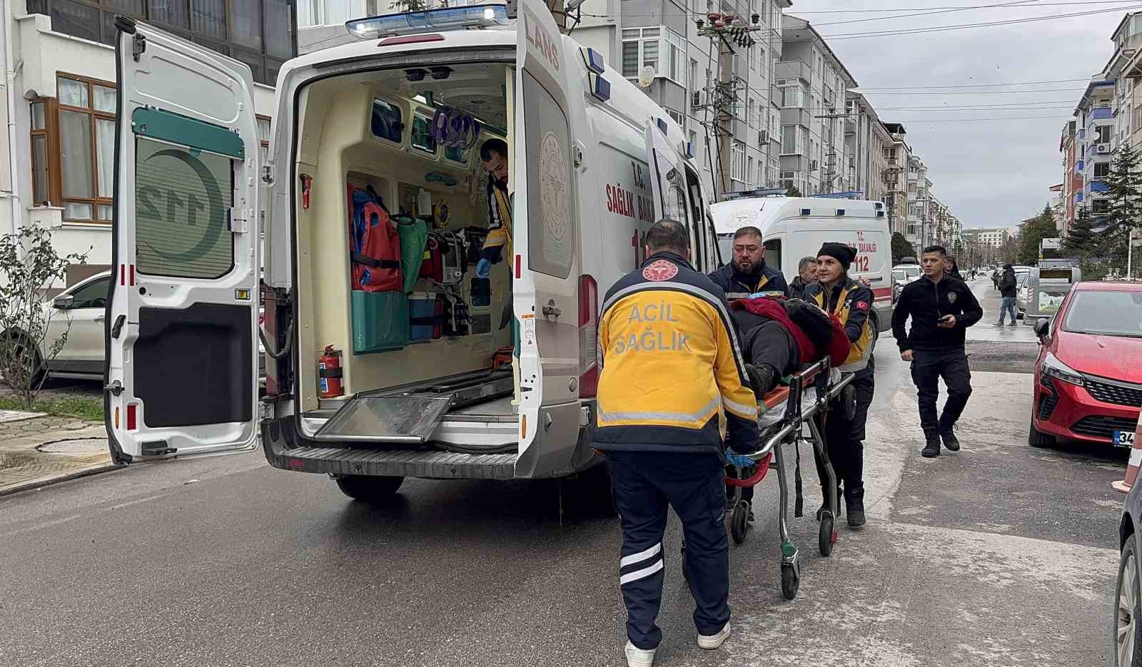 edirnede otomobillerin carpistigi kaza kamerada 0 UdAK1LKM
