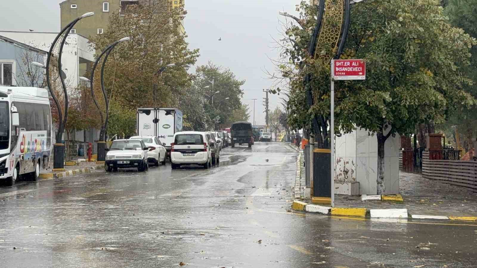 edirnede saganak yagis etkili oldu 2