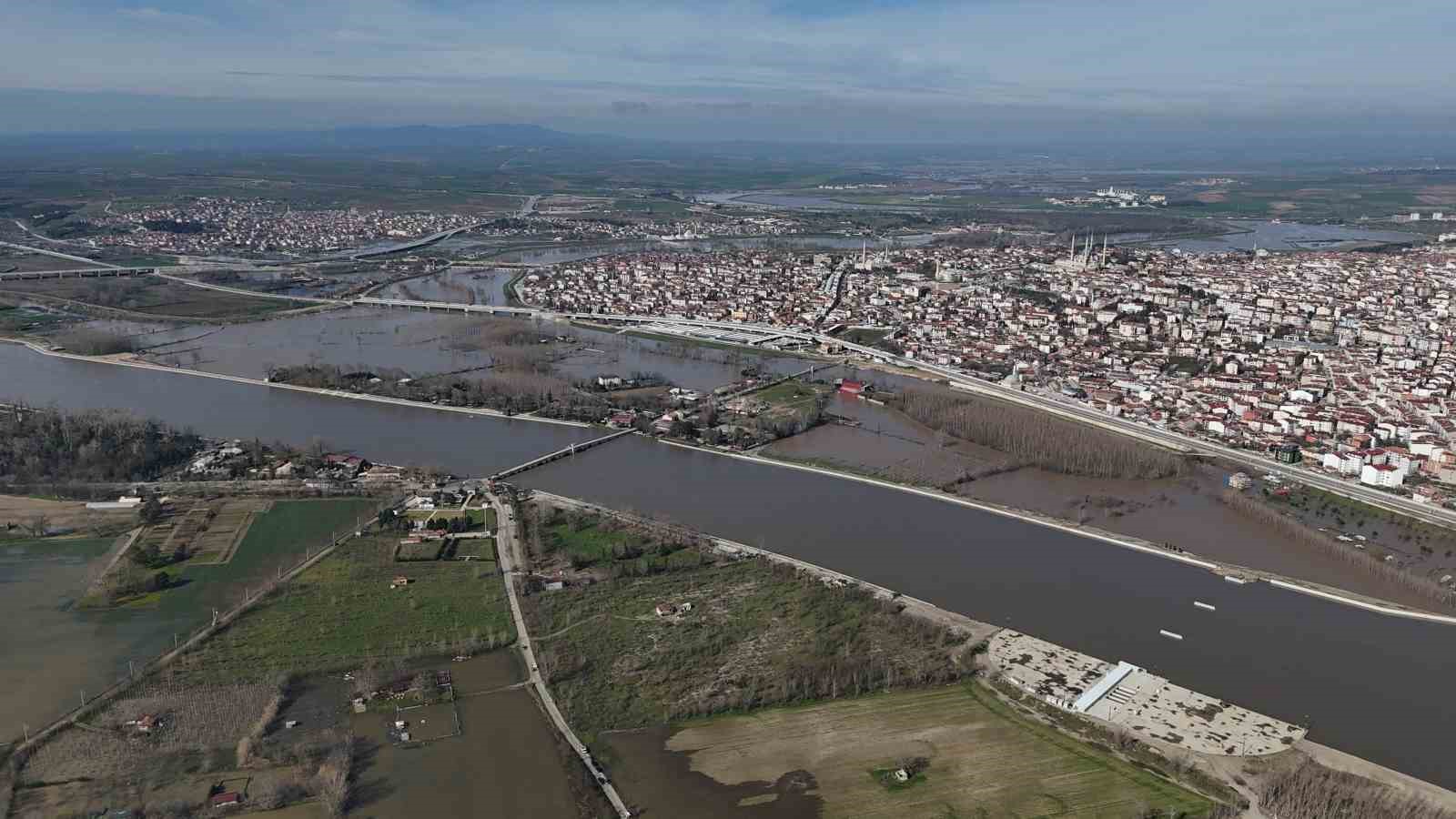 edirnede sular altinda kalan yerlesim alanlari ve ciftlikler havadan goruntulendi 4 6EOd6efu
