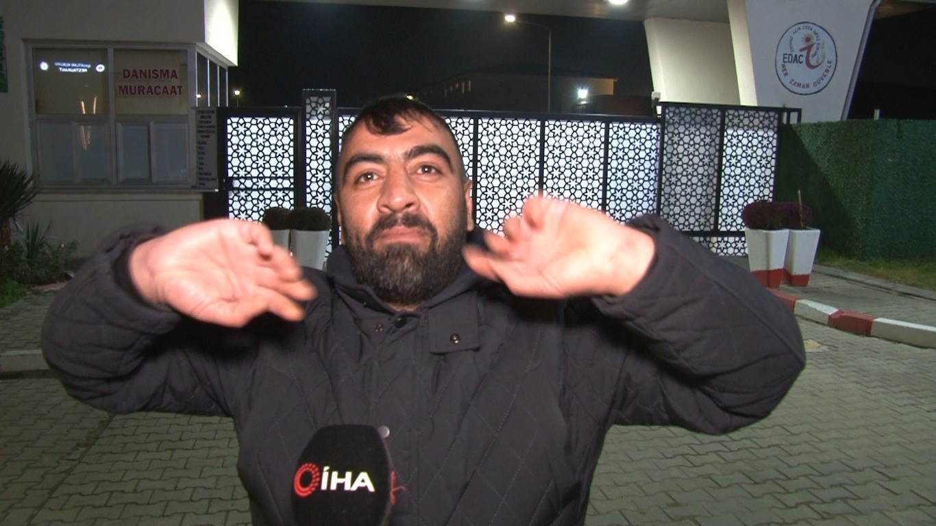 edirnede tahliye sevinci kameralara yansidi kosarak cikip roportaj arasina girdi 2 5BiWpiLd