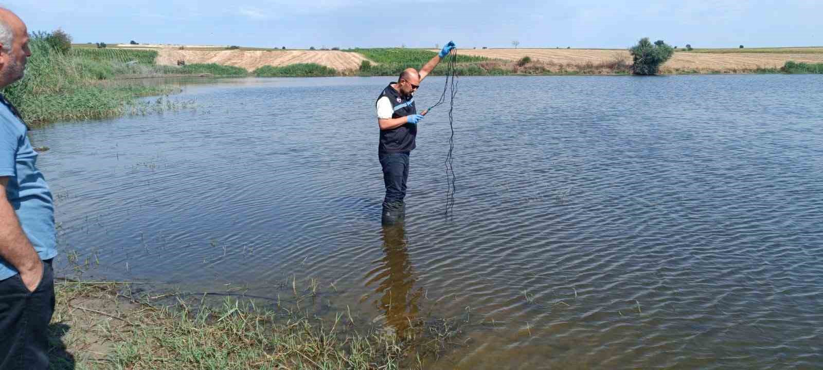 edirnede toplu balik olumlerinin yasandigi goletten numune alindi 2 jZr9ZayH