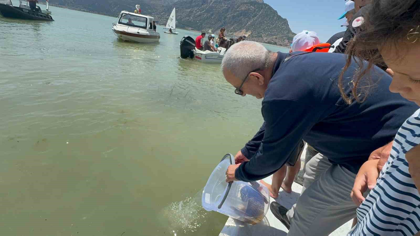 egirdir golune 100 bin pullu sazan yavrusu birakildi 6 zJiMMuLm