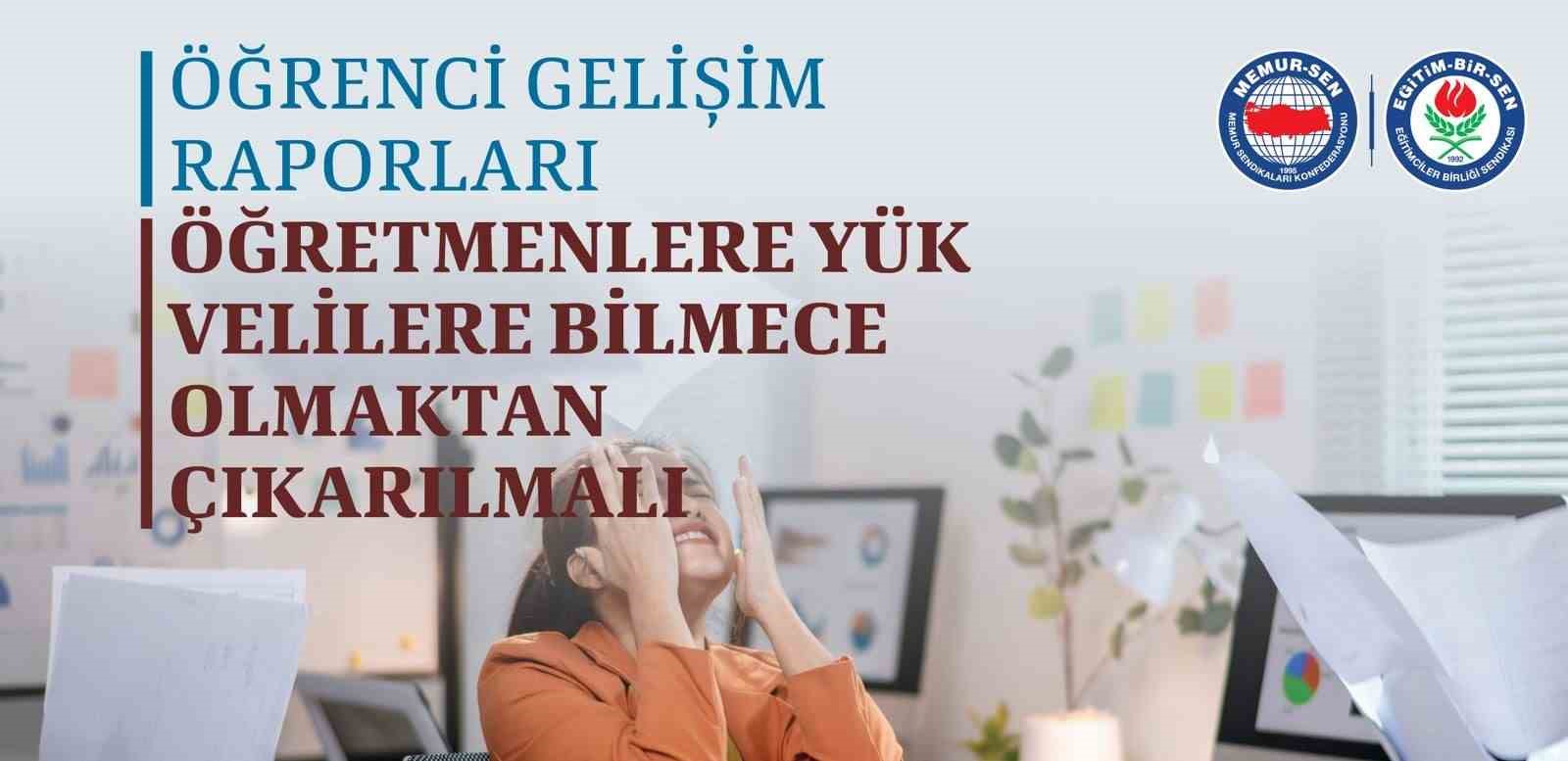egitim bir sen ilkokullarda baslatilan ogrenci gelisim raporu uygulamasi ogretmenler uzerinde agir yuk olusturuyor 0 GeYNsfeq