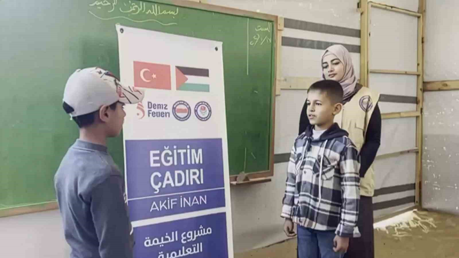 egitim bir sen kurdugu akif inan egitim cadiri ile gazzeye destegini destek oluyor 3 wtKlNzIE