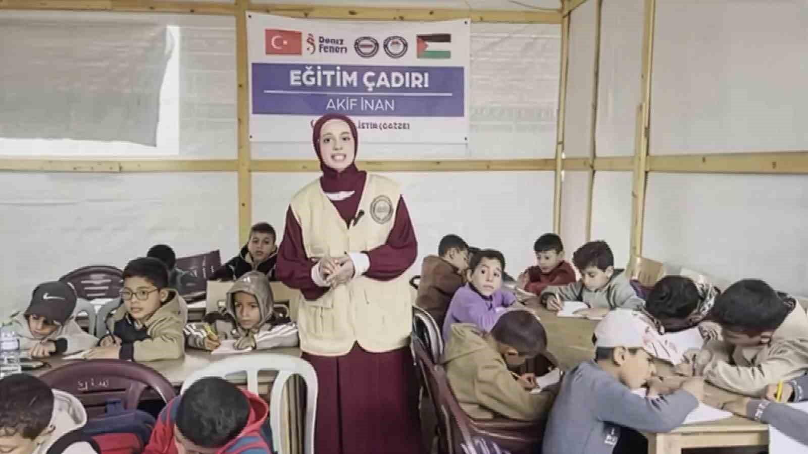 egitim bir sen kurdugu akif inan egitim cadiri ile gazzeye destek oluyor 2 L49hP7SZ