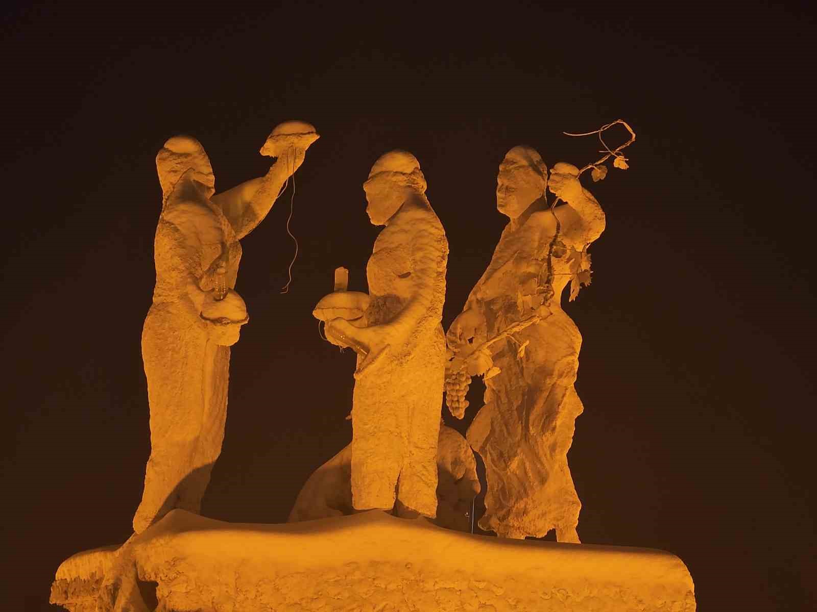 elazig caydacira kavsaginda kar manzarasi 1