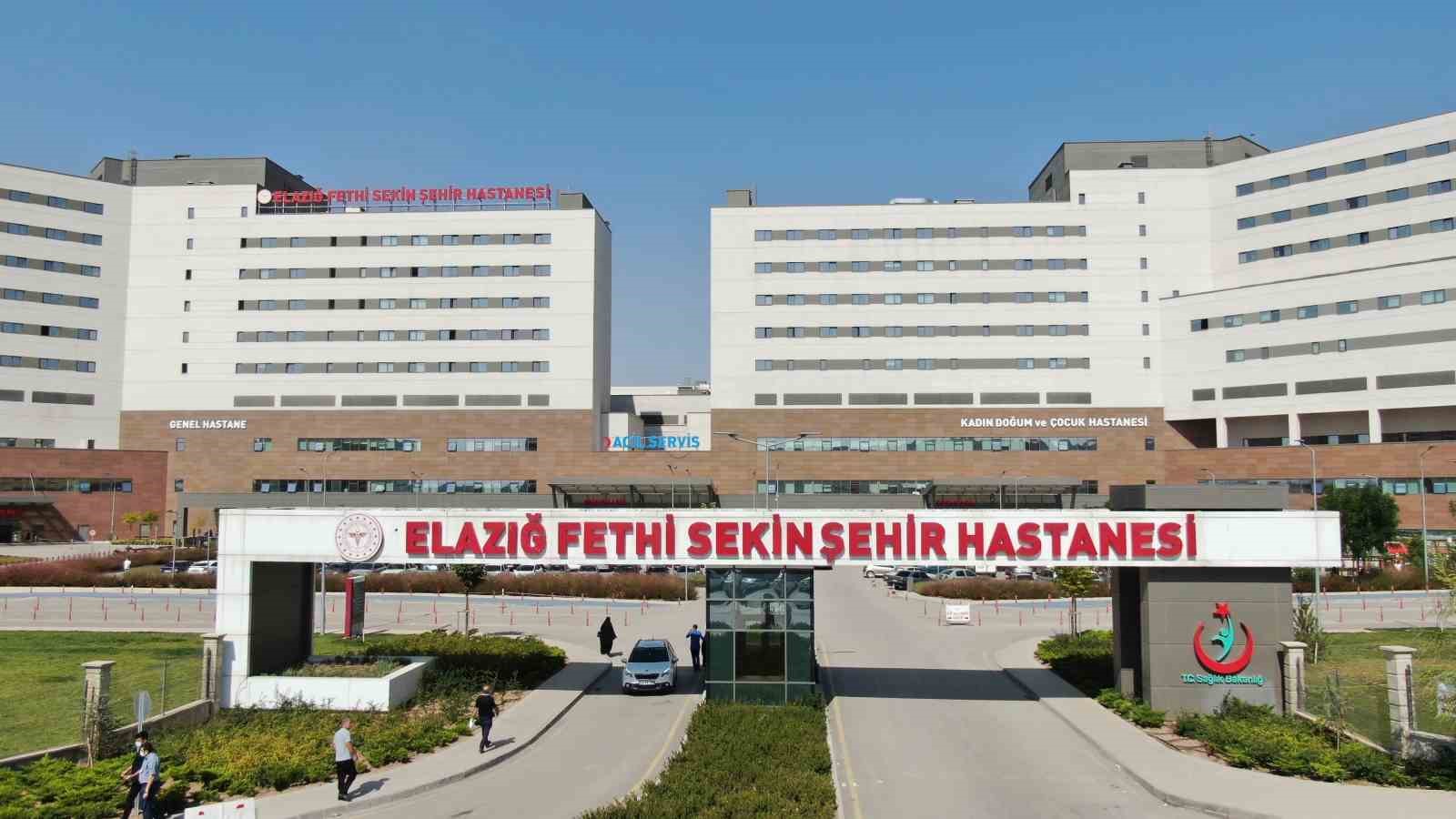 elazig fethi sekin sehir hastanesinde 1 yilda 2 milyon 810 bin hasta tedavi edildi t9bZQpSr