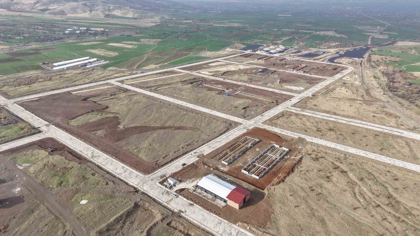 elazigda 250 milyon liralik cevizdere besi osbde altyapi tamamlandi bolge dron ile goruntulendi 5 uVuGSPup