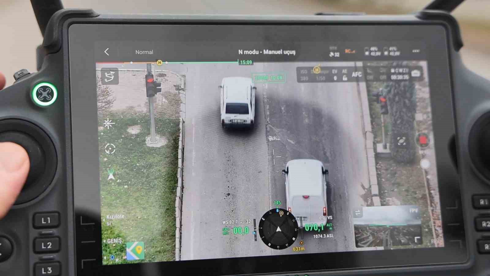 elazigda kurallara uymayan suruculer dronla tespit edildi 2 pCTaUhKz