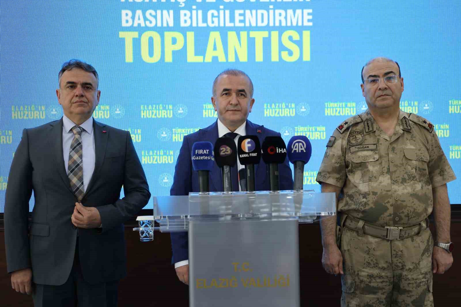 elazigda kurban bayraminda bin 170 personel sahada olacak 0
