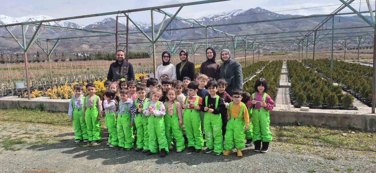elazigda minik ogrenciler fidanlikta dogayla bulustu 1 64UHwIf2