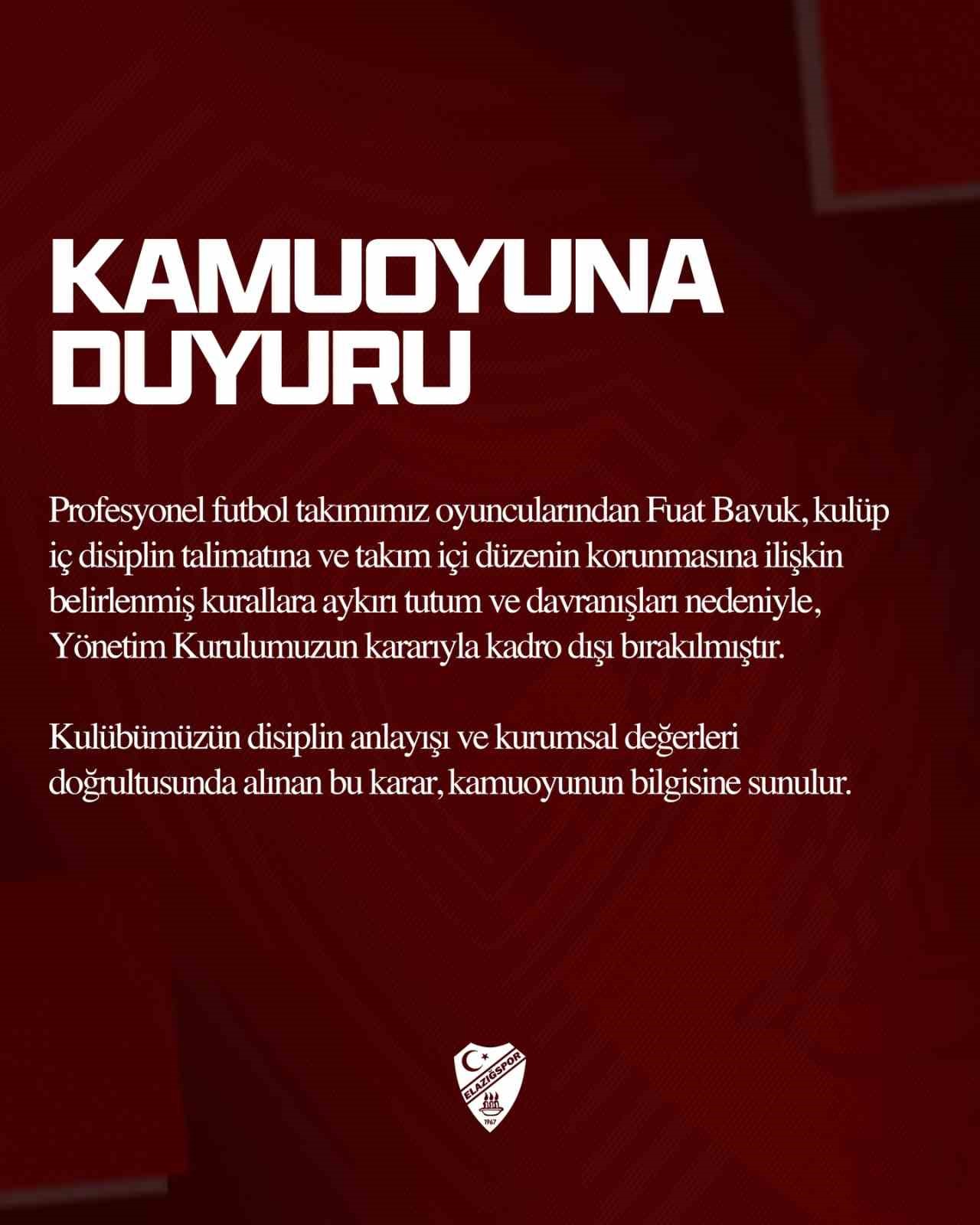 elazigsporda fuat bavuk kadrodisi birakildi 1 basr1Uuj