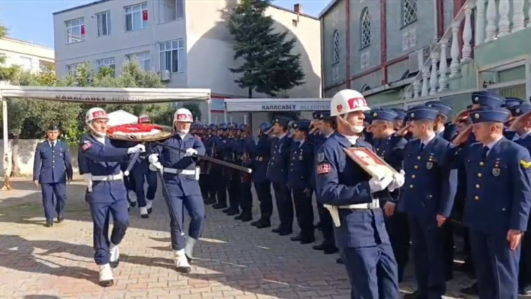 emekli binbasi ozcan yildiza askeri torenle veda 0 tdc1ubnA
