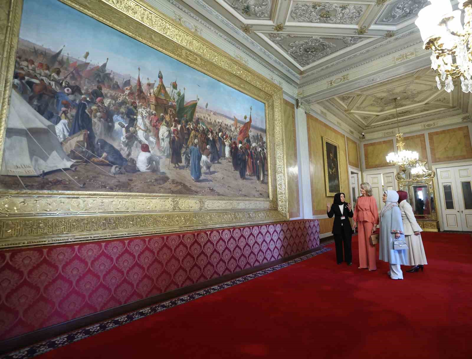 Emine Erdoğan, Belçika Kraliçesi Mathilde ile bir araya geldi 11 emine erdogan belcika kralicesi mathilde ile bir araya geldi 7