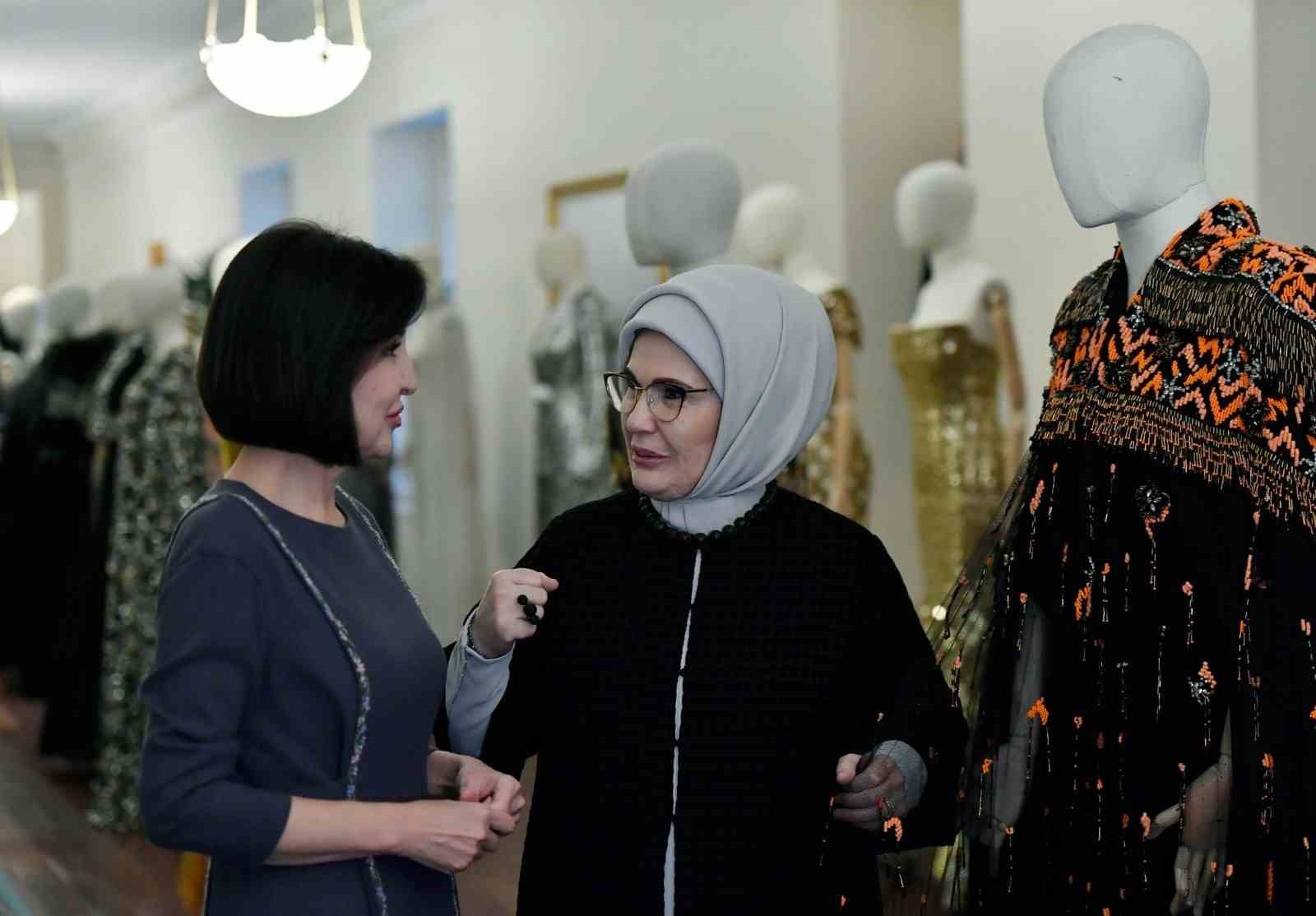 Emine Erdoğan ile Özbekistan Cumhurbaşkanı’nın eşi Ziroat Mirziyoyeva Ankara Palas’ı ziyaret etti 7 emine erdogan ile ozbekistan cumhurbaskaninin esi ziroat mirziyoyeva ankara palasi ziyaret etti 3 2pe4eOfw