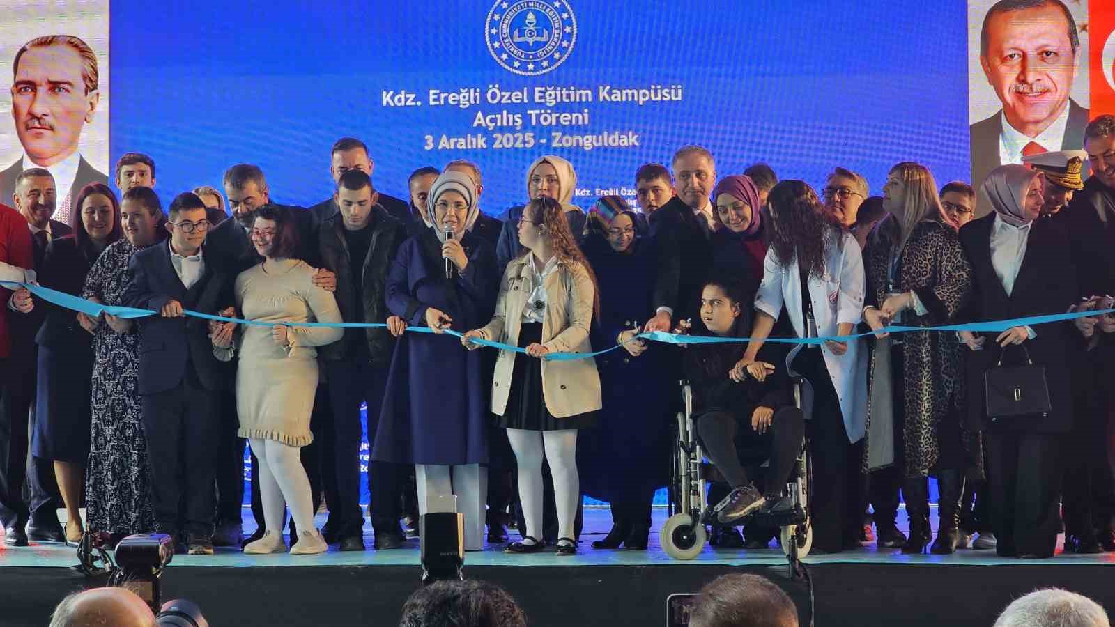 emine erdogan karadeniz ereglide ozel egitim kampusunun acilisina katildi 1 crSjI3OH